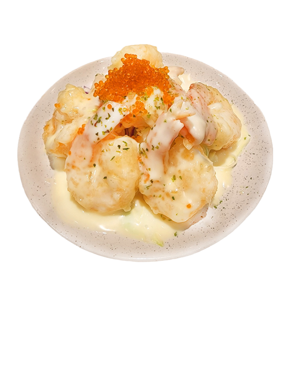 Creamy prawn