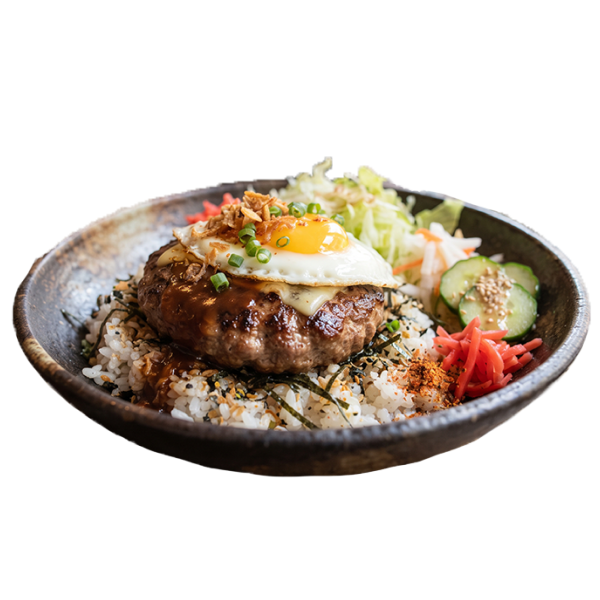 Wagyu Hambagu Steak Don