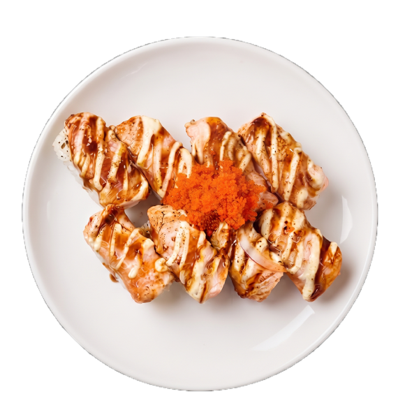 Grilled Salmon Nigiri